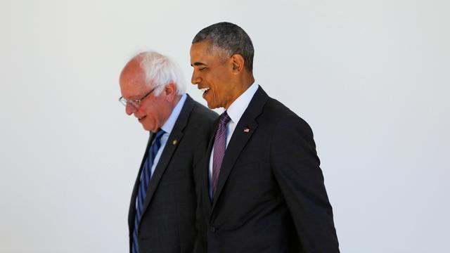 Bernie Sanders a remercié le président Obama pour son impartialité dans le processus de désignation du candidat démocrate. [Gary Cameron]