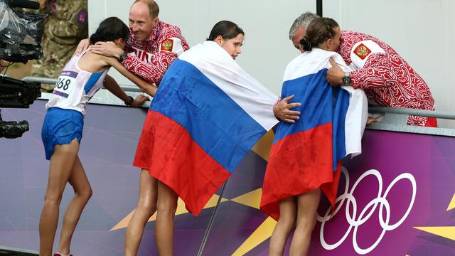 Les 68 athlètes russes qui avaient fait appel ne participeront pas aux JO de Rio. [AP/Keystone - Sergei Grits]