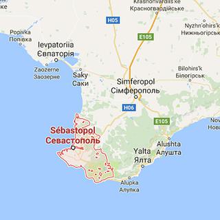 Les noms russes ont été rétablis en Crimée sur les cartes de Google. [Google Map]