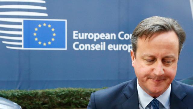 David Cameron a promis d'appliquer la volonté du peuple britannique en cas de oui au "Brexit". [Yves Herman]