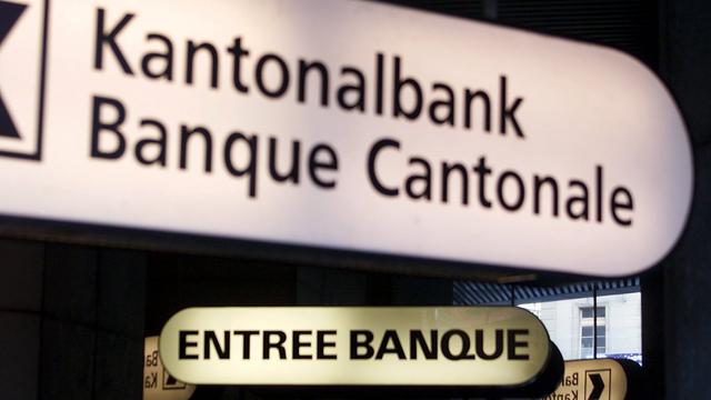 Les banques de détail font face à un problème croissant de rentabilité. [Keystone - Fabrice Coffrini]