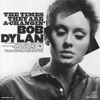 Adèle dans la peau de Bob Dylan.