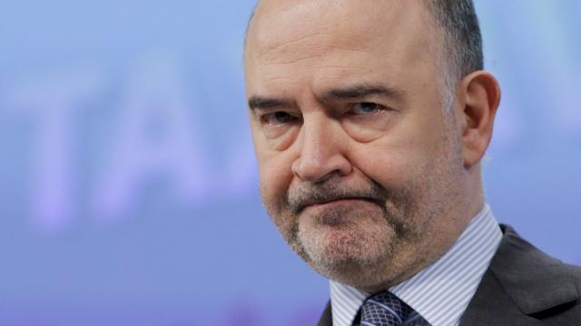 Pierre Moscovici, commissaire aux Affaires économiques. [EPA/OLIVIER HOSLET]