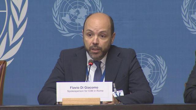 Flavio di Giacomo, porte-parole du Bureau de coordination pour la Méditerranée de l’OIM. [UNifeed]