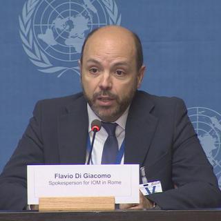 Flavio di Giacomo, porte-parole du Bureau de coordination pour la Méditerranée de l’OIM. [UNifeed]