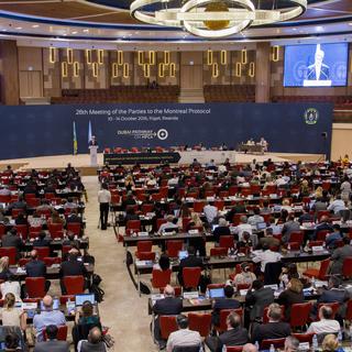 Discours du Secrétaire d'Etat américain John Kerry lors de la rencontre internationale sur le climat à Kigali, au Rwanda.