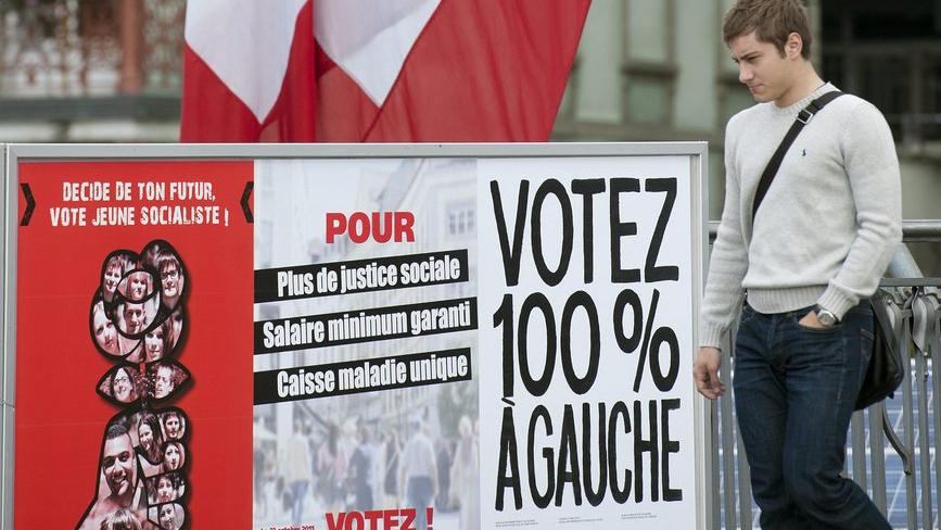 Il n'existait jusqu'à présent pas d'option plus à gauche que le Parti socialiste dans le canton de Fribourg. [Laurent Gillieron]