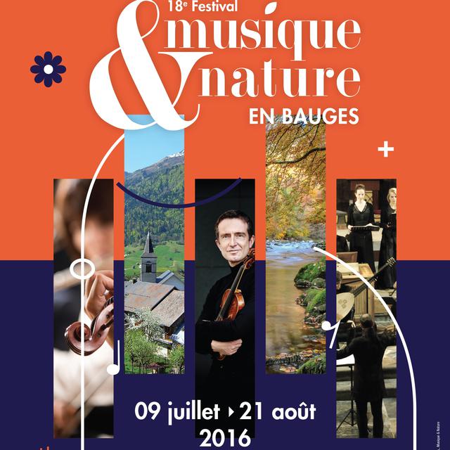 L'affiche du Festival Musique & Nature en Bauges 2016. [musiqueetnature.fr]