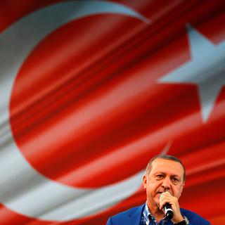 La semaine dernière, le président Recep Tayyip Erdogan avait plaidé en faveur d'une reconduction de l'état d'urgence. [Umit Bektas]