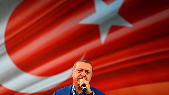 La semaine dernière, le président Recep Tayyip Erdogan avait plaidé en faveur d'une reconduction de l'état d'urgence. [Umit Bektas]