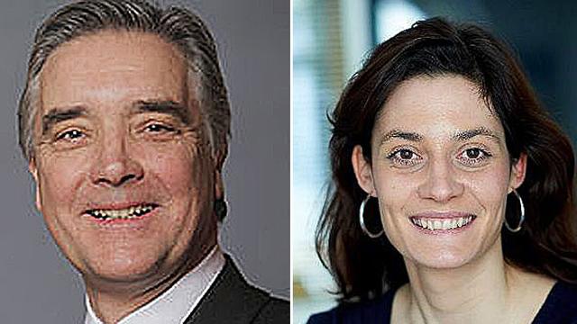 David Young et Laetitia Strauch-Bonart. [UKIP/Twitter]