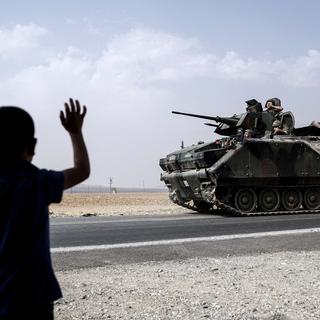 L’opération militaire turque en Syrie s'intensifie [Keystone - Halit Onur Sandal]