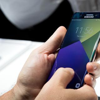 Les appareils Galaxy Note 7 de Samsung seraient sujets à des problèmes de batteries. [Getty Images/AFP - Drew Angerer]