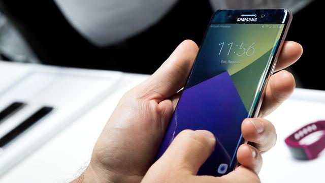 Les appareils Galaxy Note 7 de Samsung seraient sujets à des problèmes de batteries. [Getty Images/AFP - Drew Angerer]