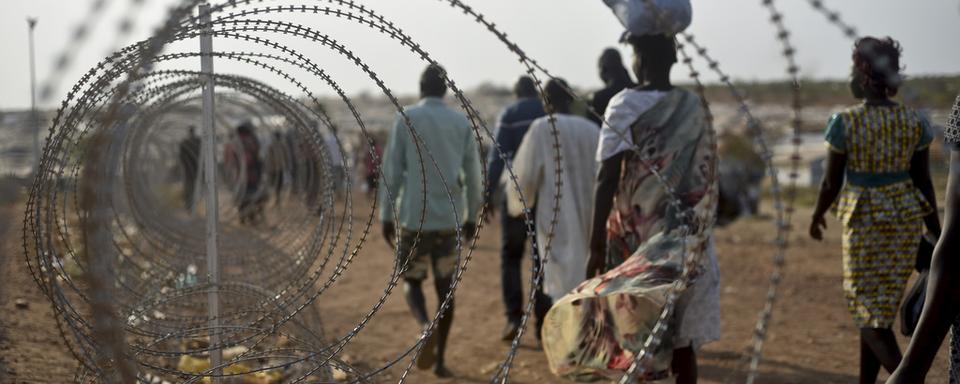 Deux millions d'habitants ont été déplacés depuis le début de la crise au Soudan du Sud. [AP Photo/Jason Patinkin]