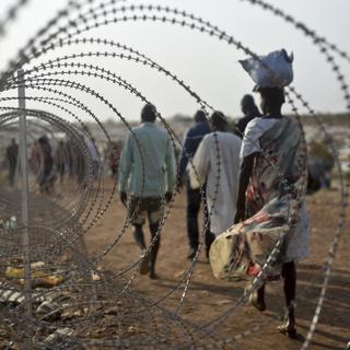 Deux millions d'habitants ont été déplacés depuis le début de la crise au Soudan du Sud. [AP Photo/Jason Patinkin]