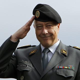 André Blattmann a été à la tête de l'armée durant huit ans. [keystone - Urs Flueeler]