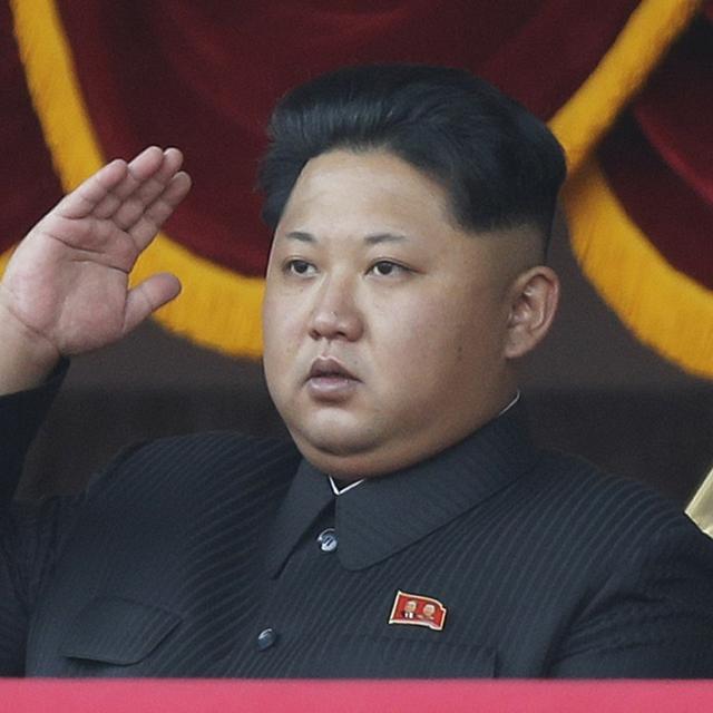 Le dirigeant nord-coréen Kim Jong-un. [KEYSTONE - WONG MAYE-E]