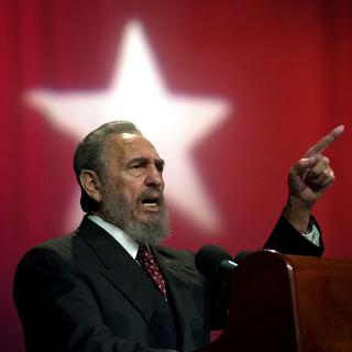 Le leader cubain Fidel Castro aurait survécu à des centaines de tentatives d'assassinat. [AP Photo/Keystone - Cristobal Herrera]