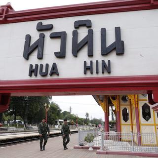 La station balnéaire de Hua Hin a été visée par une double explosion. [key - EPA/Rungroj Yongrit]