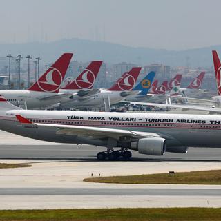 Turkish Airlines est touchée de plein fouet par la désertion des touristes. [Reuters - Murad Sezer]