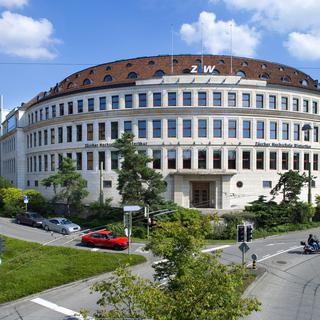 Le bâtiment principal de la ZHAW, à Winterthur. [Keystone - Gaëtan Bally]