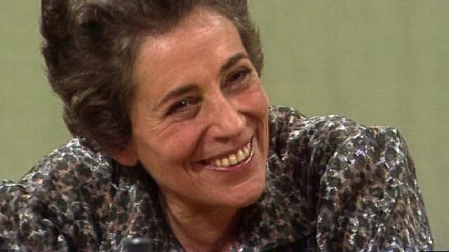 Françoise Giroud en 1978. [RTS]