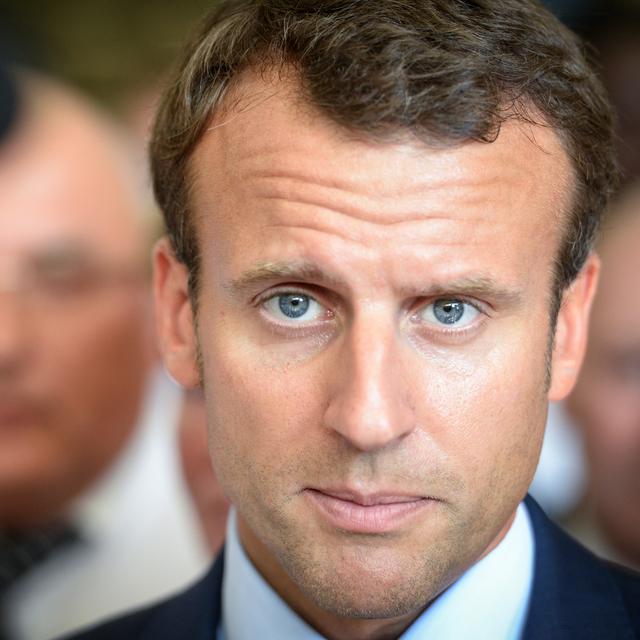 Le ministre français de l'Economie Emmanuel Macron. [AFP - Sébastien Bozon]