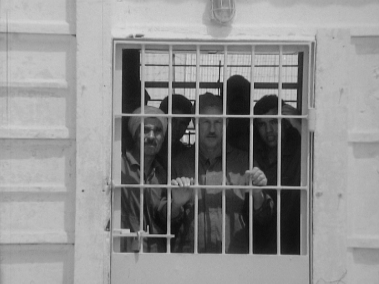 Prisonniers égyptiens dans prison israélienne, 1970. [RTS]