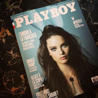 La couverture d'un Playboy. [instagram.com]