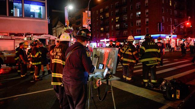 L'explosion a touché un quartier très animé de New York. [Reuters - Rashid Umar Abbasi]