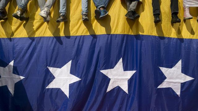 Le drapeau vénézuelien. [AP Photo - Alejandro Cegarra]