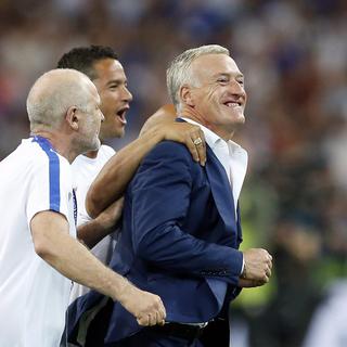 Didier Deschamps a réussi à mener la France en finale de son Euro. [EPA/Keystone - Guillaume Horcajuelo]