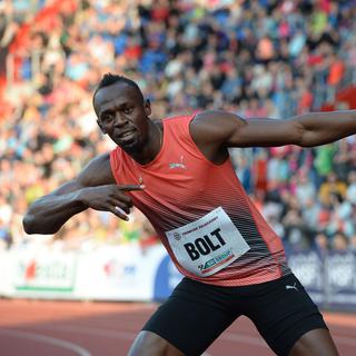 Usain Bolt chez lui en Jamaïque, le 20 mai 2016. [AFP - Michal Cizek]