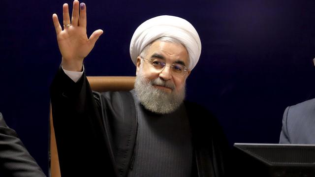 Le président iranien Hassan Rohani. [Raheb Homavandi]