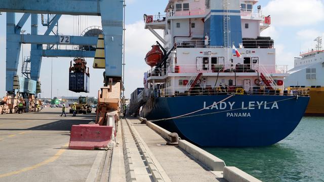 Plus de 10'000 tonnes d'aide humanitaire ont été amenées par la Turquie en Israël à destination de Gaza. [Anadolu Agency - Enes Kanil]