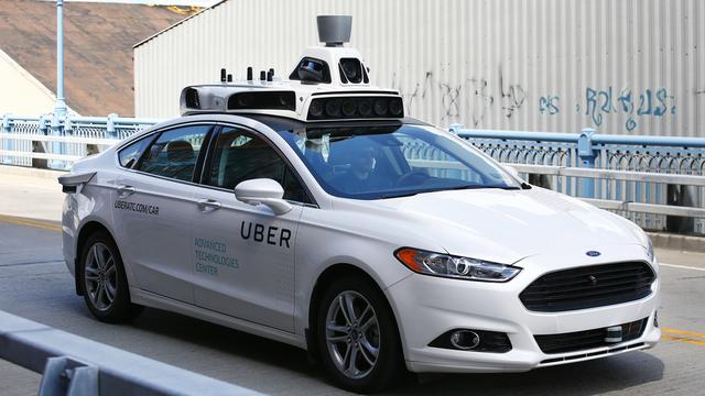 La société Uber teste déjà des voitures autonomes. [Keystone - Jared Wickerham]