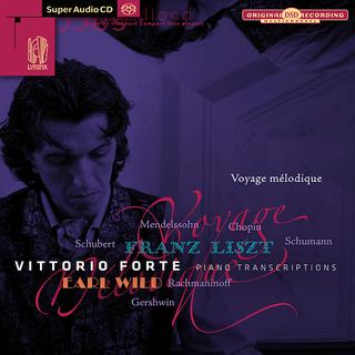 Pochette du CD "Voyage mélodique" du pianiste Vittorio Forte. [Lyrinx]
