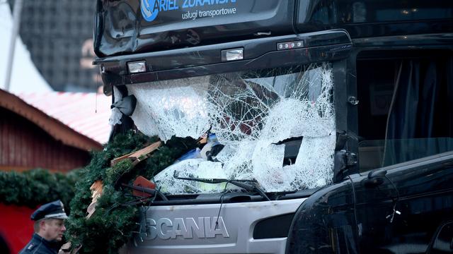 Le camion utilisé par l'auteur de l'attentat de Berlin était, à la base conduit par un Polonais. [AP - Markus Schreiber]