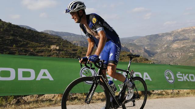 Le coureur bekge Pieter Serry lors de la 17ème étape de la Vuelta 2016.