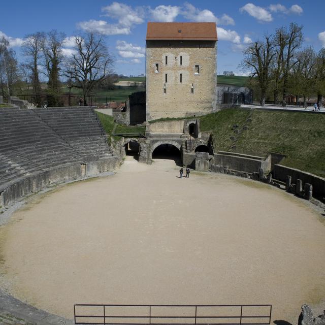 Les arènes romaines d'Avenches. [CC BY SA - Ludovic Péron]