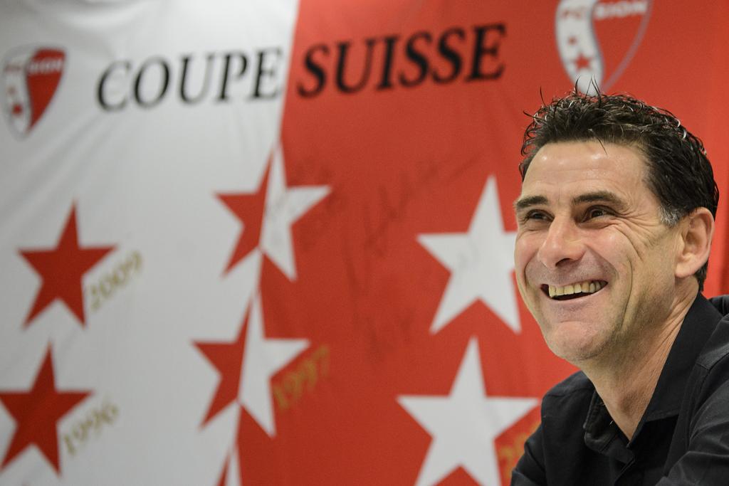 Le coach du FC Sion s'offrira-t-il une troisième Coupe avec Sion après 2009 et 2015? [Jean-Christophe Bott]