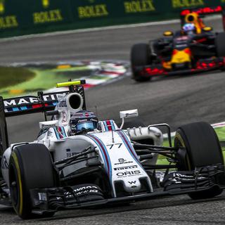 Bernie Ecclestone aurait confirmé l'accord en marge du Grand Prix d'Italie à Monza, dimanche. [EPA/Keyston - Srdjan Suki]