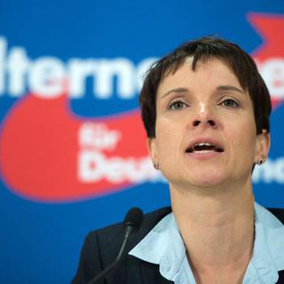 Frauke Petry, cheffe de file du parti AfD. [EPA/Keystone - Bernd von Jutrczenka]