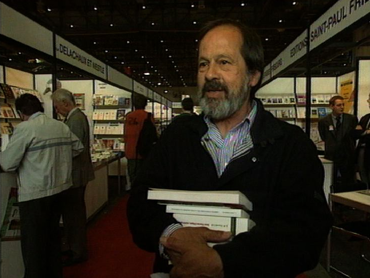 Visiteur du Salon du livre 1997. [RTS]