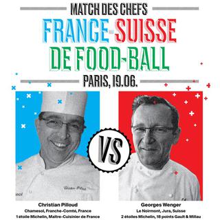"Food-ball" France-Suisse.