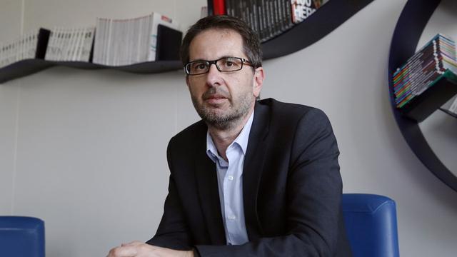 Jérôme Fenoglio, directeur de la rédaction du journal Le Monde. [AFP - Patrick Kovarik]