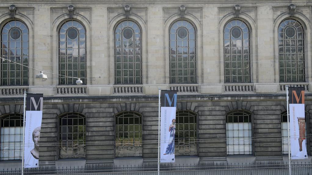 Le Musée d'art et d'histoire de Genève (MAH). [Keystone - Martial Trezzini]