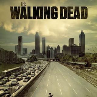 L'affiche de la série "The walking dead" de Frank Darabont et Robert Kirkman. [amc]
