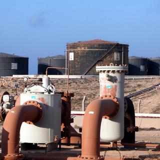 Les installations pétrolières du Tobruk en Libye. [EPA /STR]